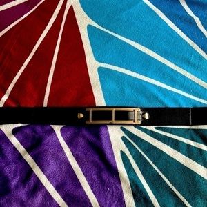 Bebe Brand New Black and Gold Belt w stretch 30 inches and stretches to 35-37ish